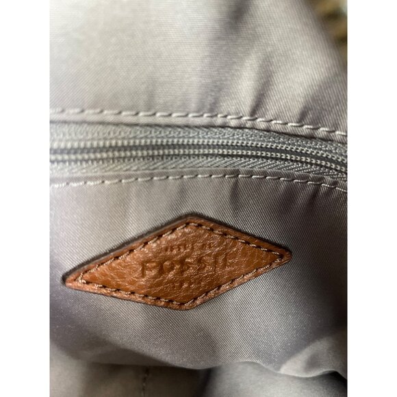 fossil womns teel Blue Studded Faux Leather Crossbody handbag SKU 8885 - Picture 11 of 15